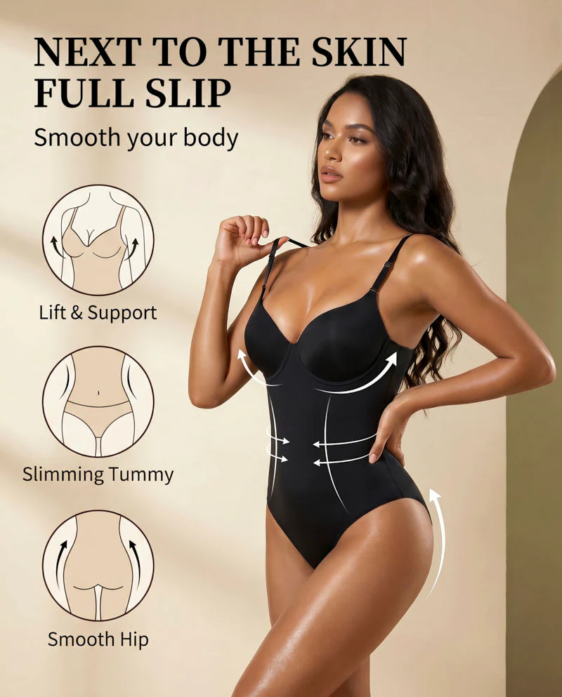 All-in-One Shaping Bodysuit Thong - Image 7