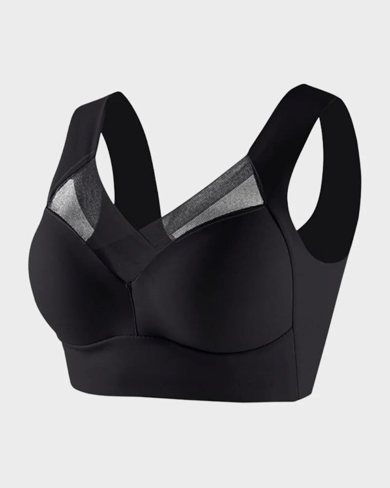 Comfortable Smoothing Mesh Bra - Image 28