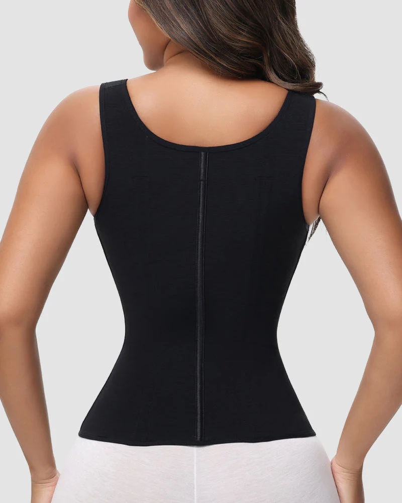 Double Layer Tummy Control Shaper with Bra - Image 8