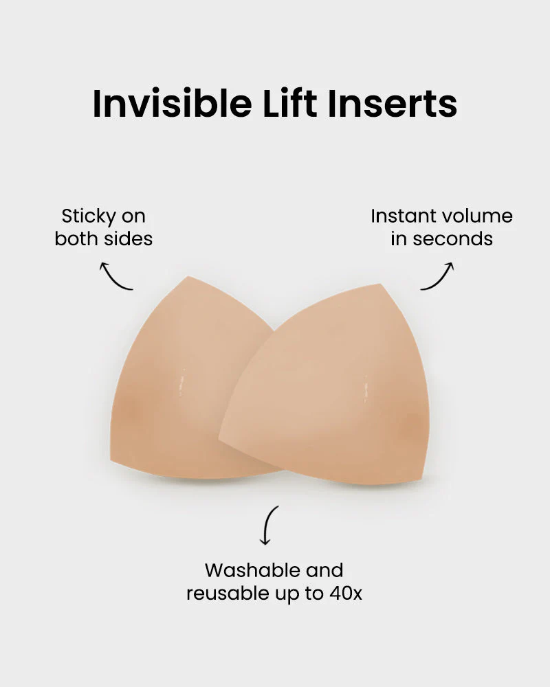Double-Sided Adhesive Invisible Lift Inserts - Image 3
