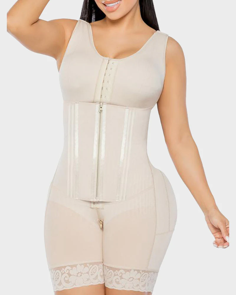 Fajas Colombianas Double Tummy Control Full Body Shapewear - Image 4