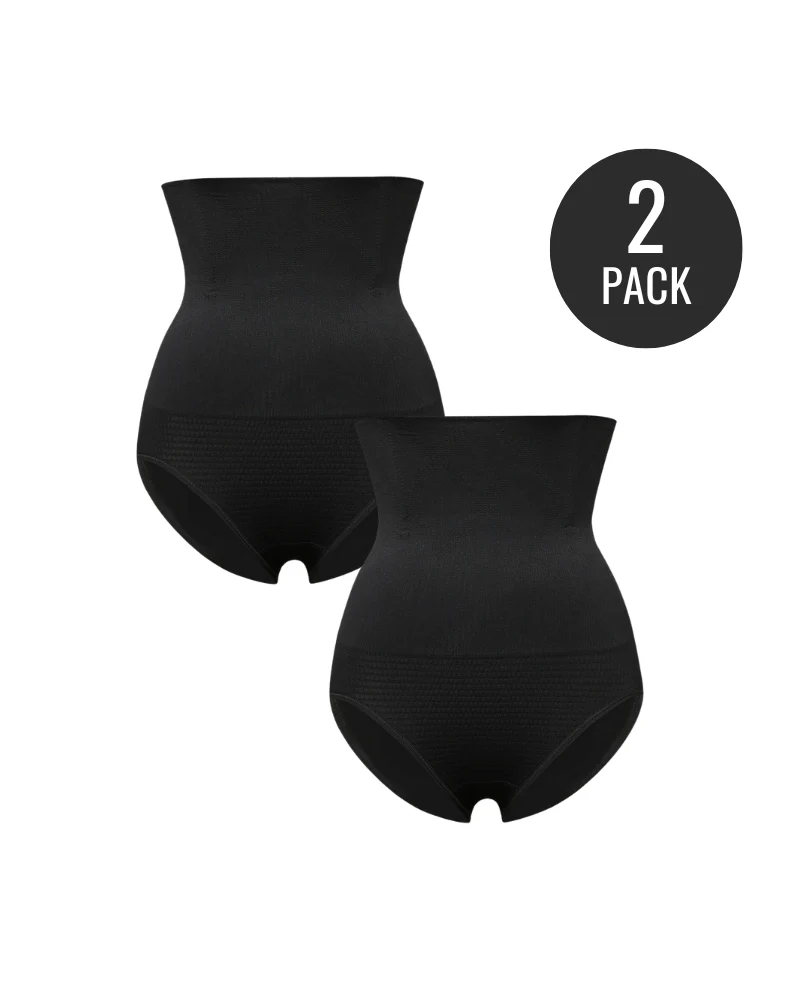 2-Pack High-Waist Lift Shapewear Briefs - Image 3