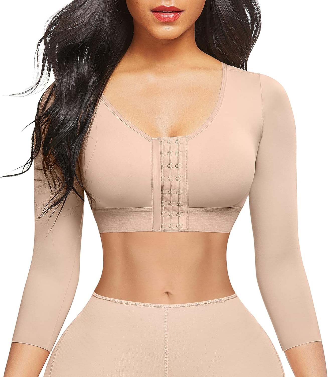 Front Closure Bra Tank Shapewear - Image 9