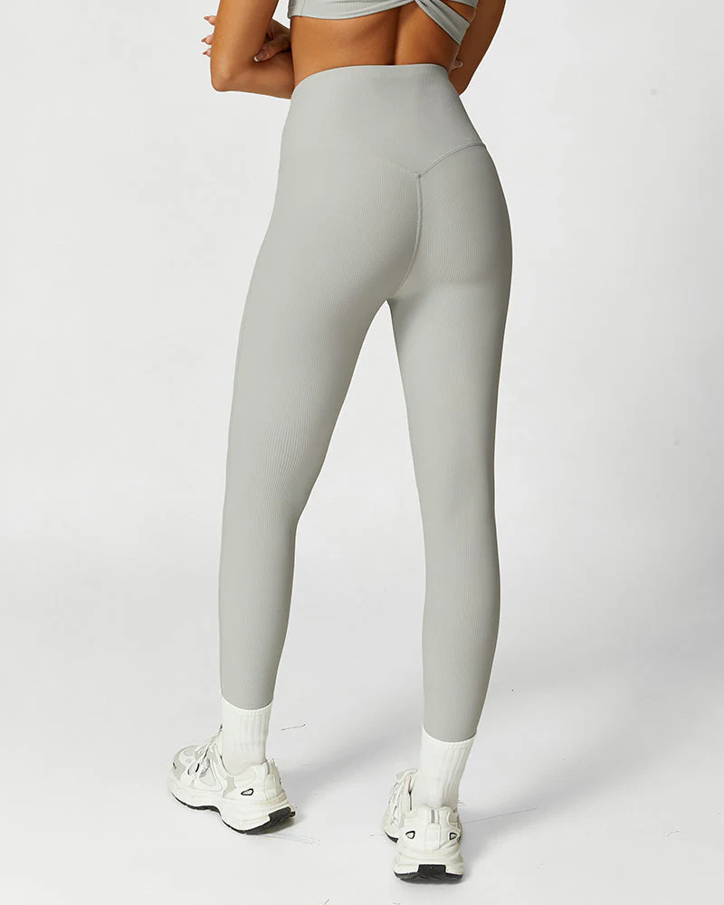 High-Waist Tummy Control Butt Lifting Leggings - Image 10