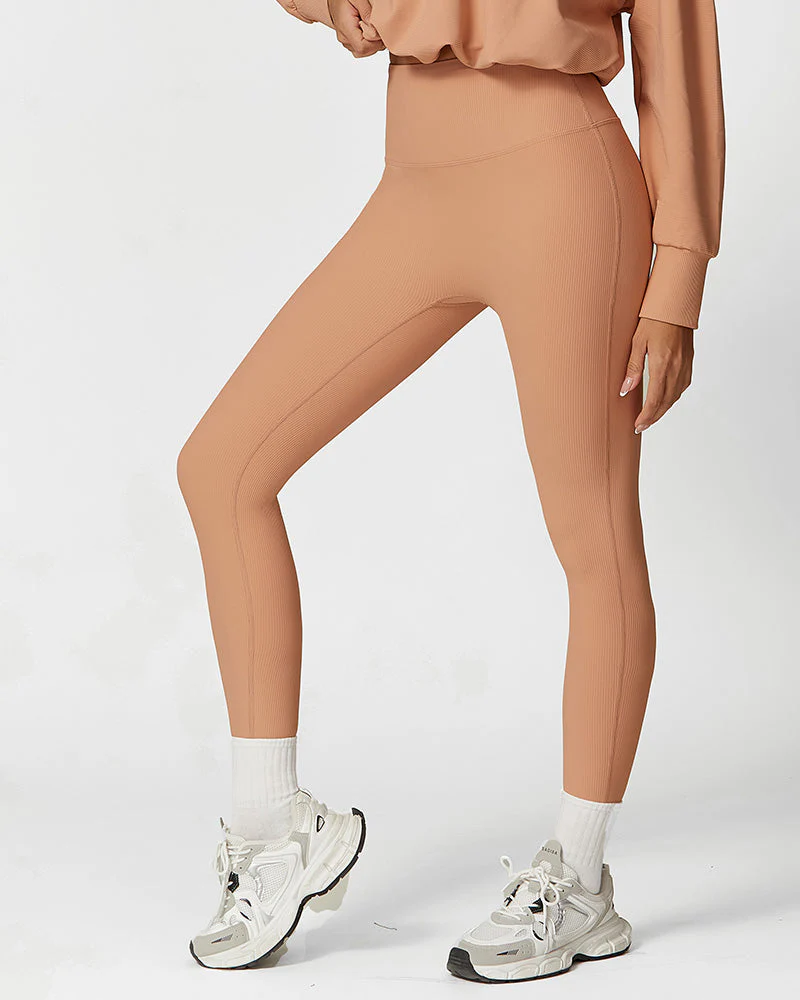 High-Waist Tummy Control Butt Lifting Leggings - Image 16