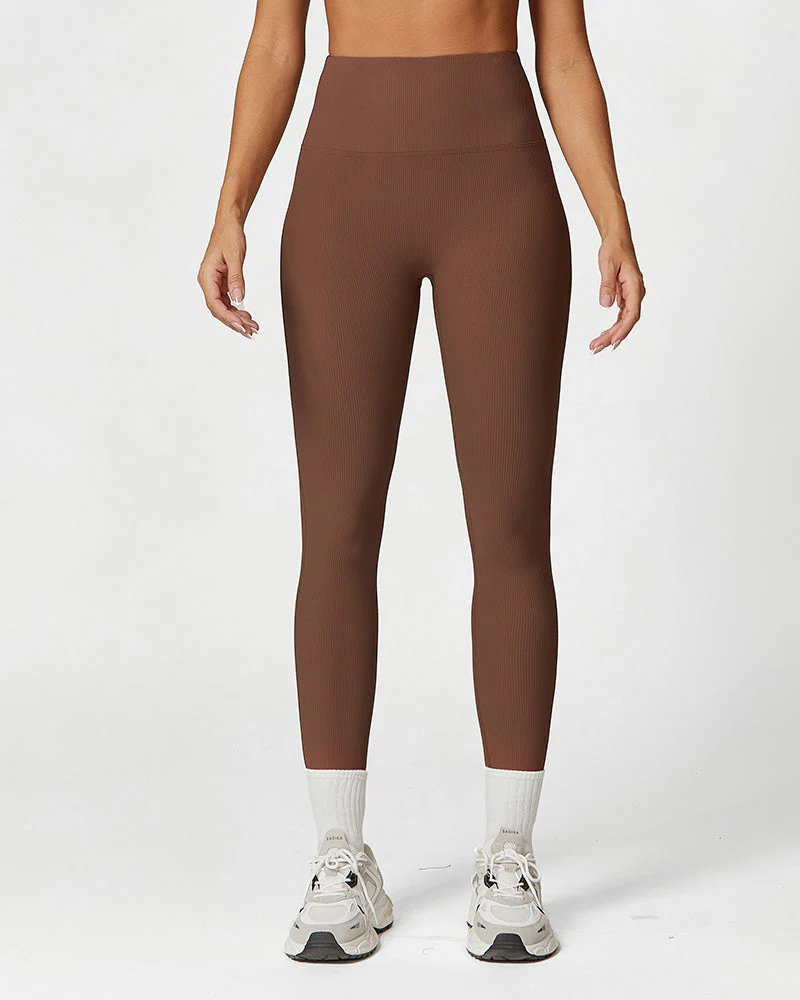 High-Waist Tummy Control Butt Lifting Leggings - Image 3