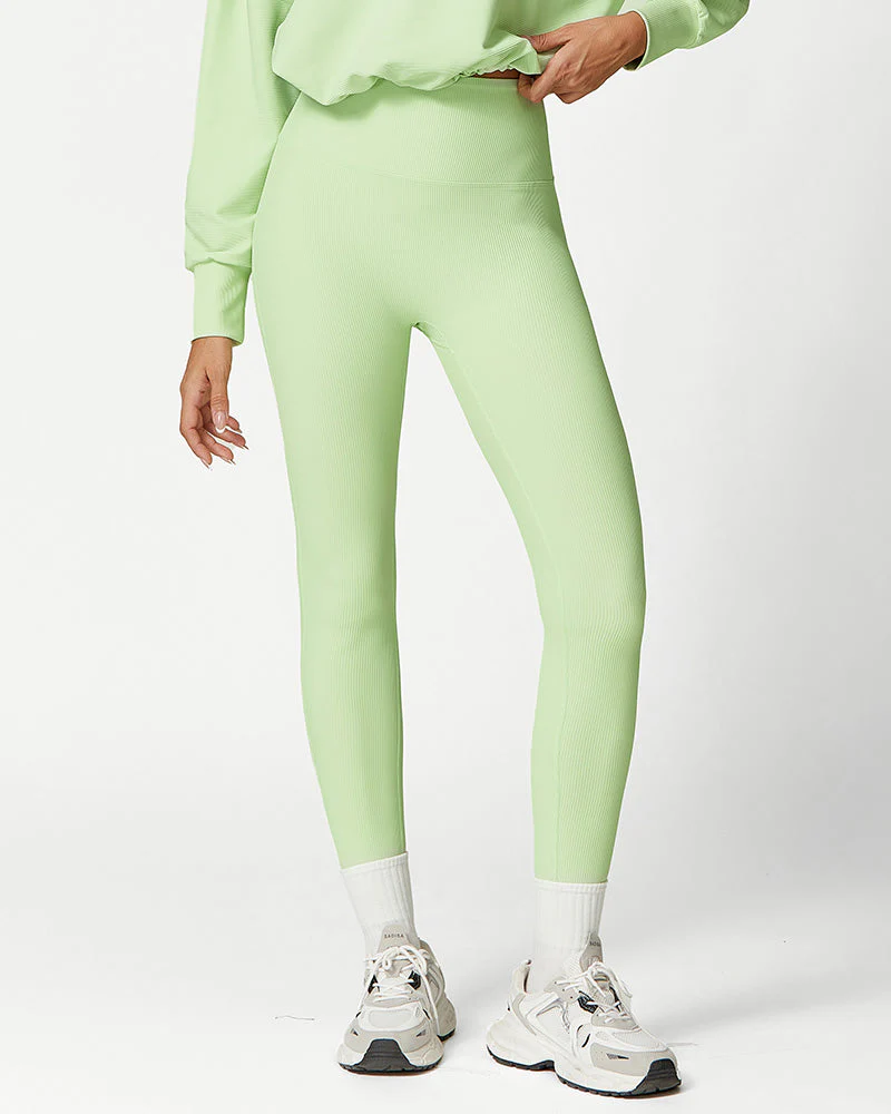 High-Waist Tummy Control Butt Lifting Leggings - Image 6