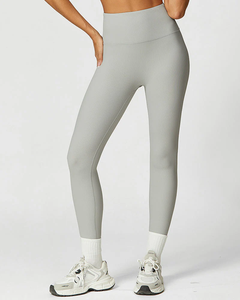 High-Waist Tummy Control Butt Lifting Leggings - Image 8