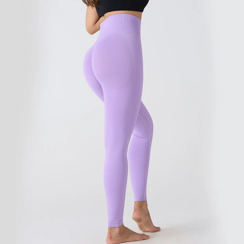 High Waist Tummy Control Butt Lifting Leggings - Image 17