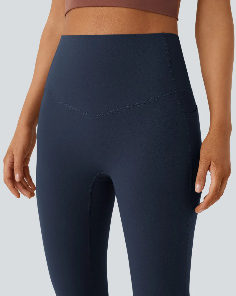 Slimming High-Waist Yoga Leggings with Pockets - Image 13