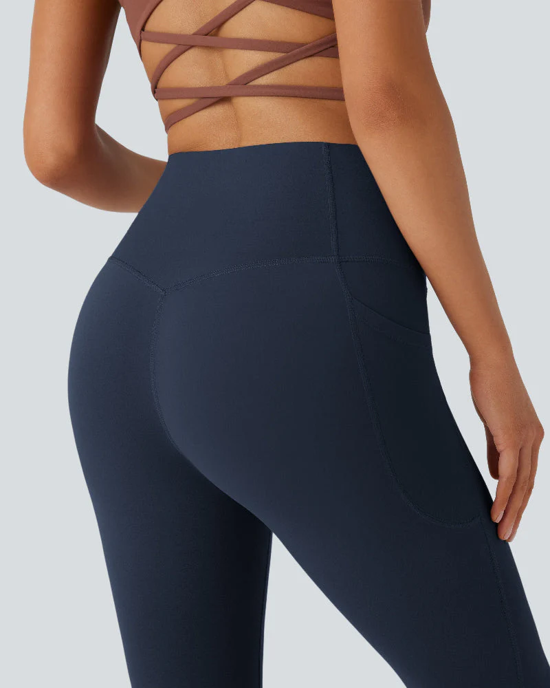 Slimming High-Waist Yoga Leggings with Pockets - Image 14