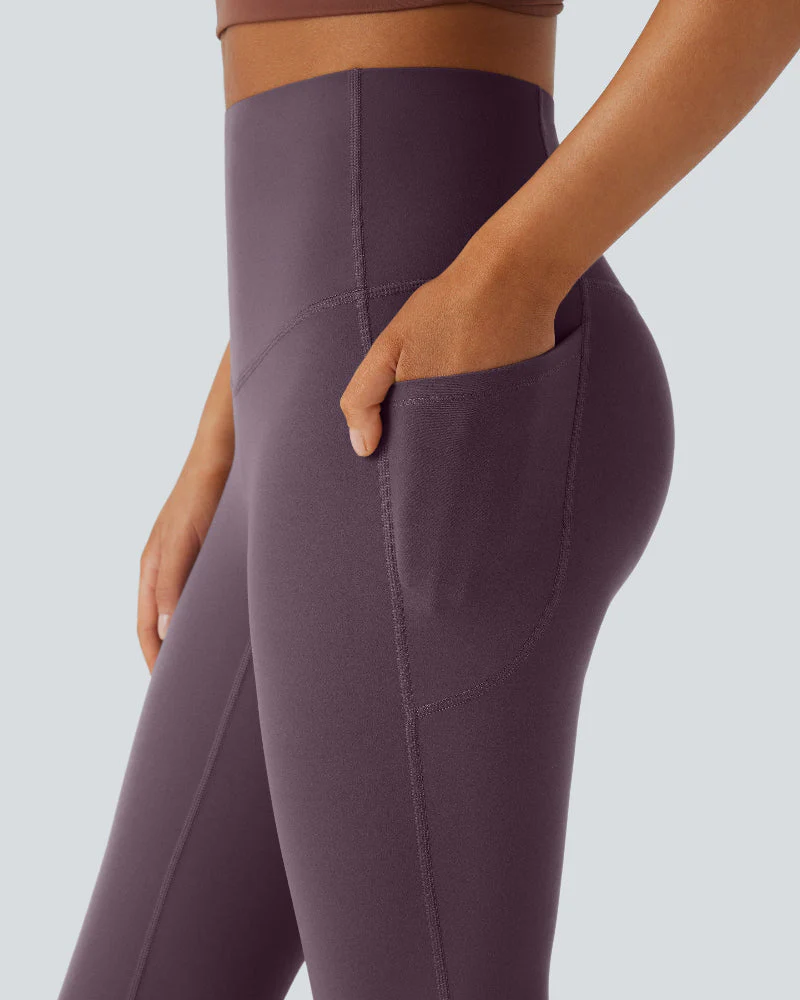 Slimming High-Waist Yoga Leggings with Pockets - Image 23