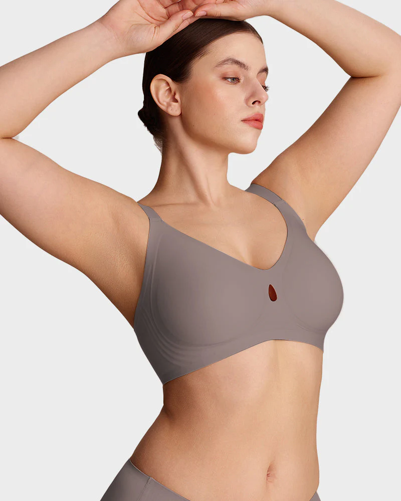 Invisible Jelly Lift Bra with Breathable Water Drop Hollow - Image 8