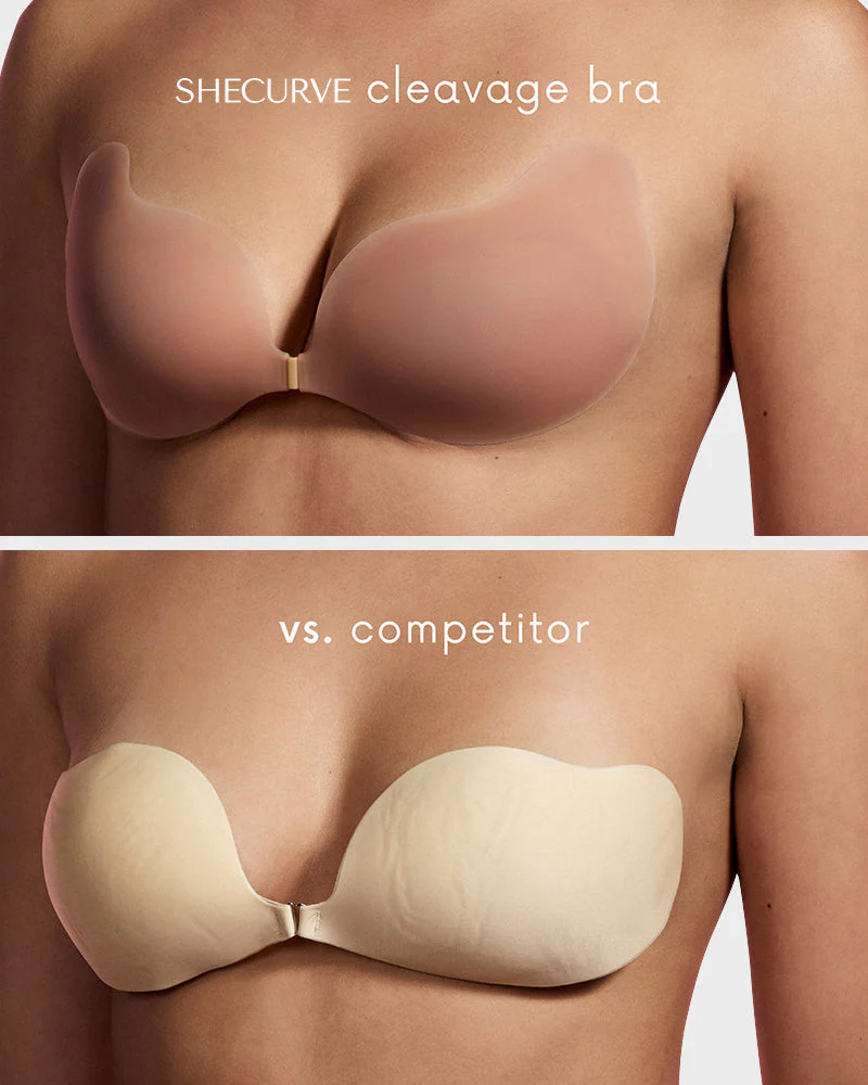 Invisible Lift Sticky Cleavage Bra (2 Pairs) - Image 4