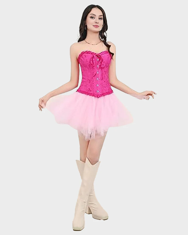 Corset Tops Lace Waist Push Up Shapewear - Image 20