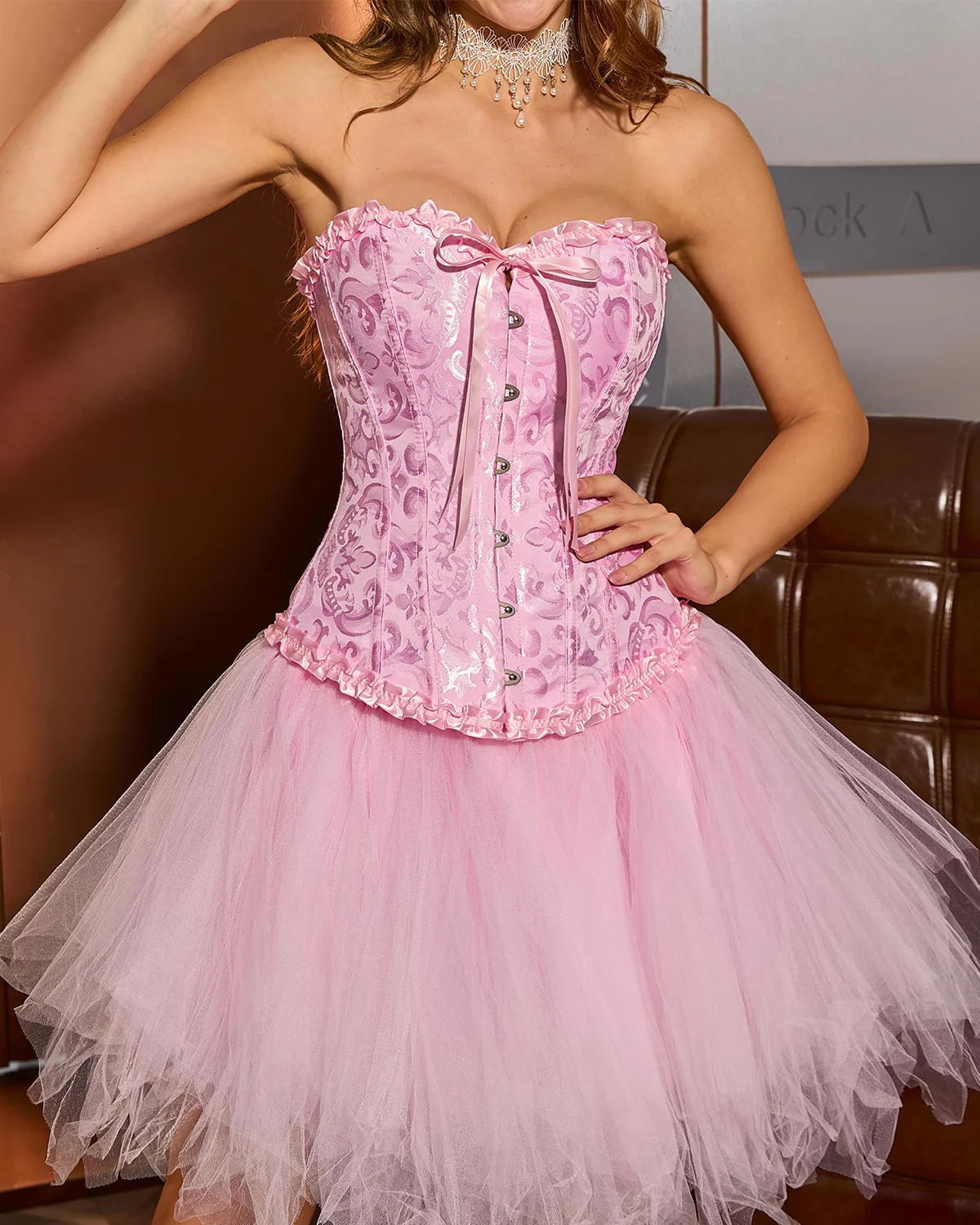 Corset Tops Lace Waist Push Up Shapewear - Image 27