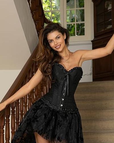 Corset Tops Lace Waist Push Up Shapewear - Image 3