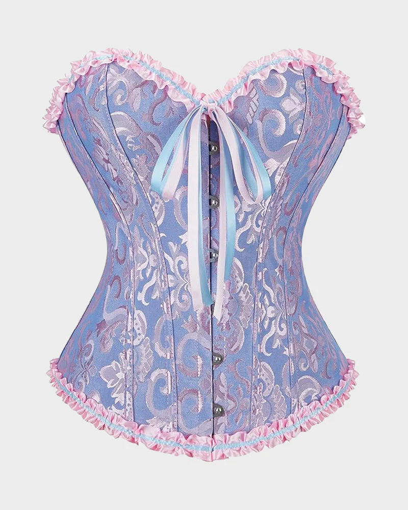 Corset Tops Lace Waist Push Up Shapewear - Image 35