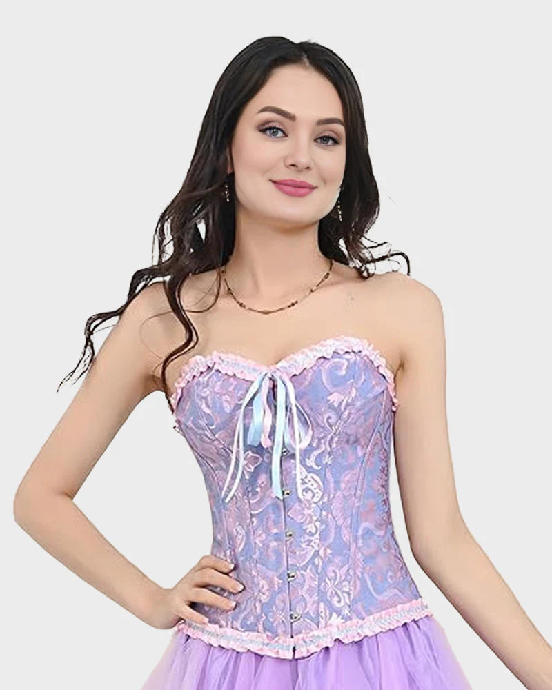 Corset Tops Lace Waist Push Up Shapewear - Image 9