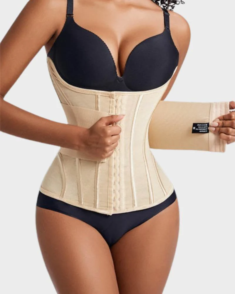 Latex Tummy Control Waist Trainer - Image 9