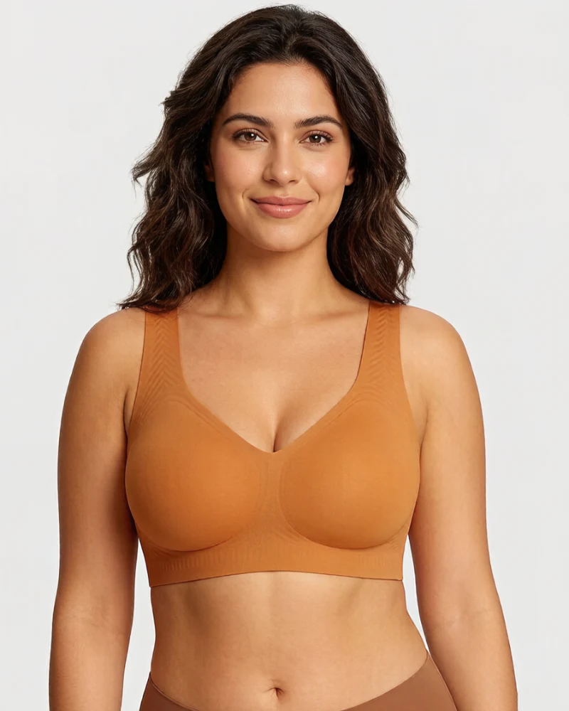 Lifting Wire-Free Antibacterial Jelly Bra - Image 10