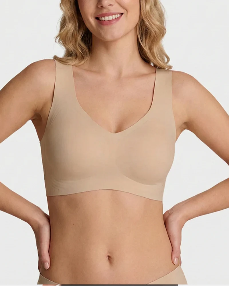 Lifting Wire-Free Antibacterial Jelly Bra - Image 20
