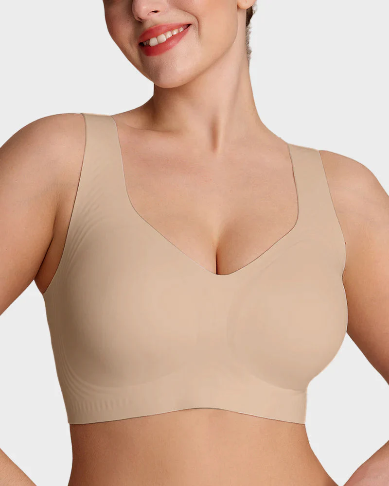Lifting Wire-Free Antibacterial Jelly Bra - Image 21