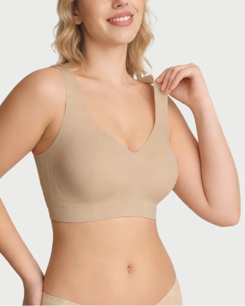 Lifting Wire-Free Antibacterial Jelly Bra - Image 22
