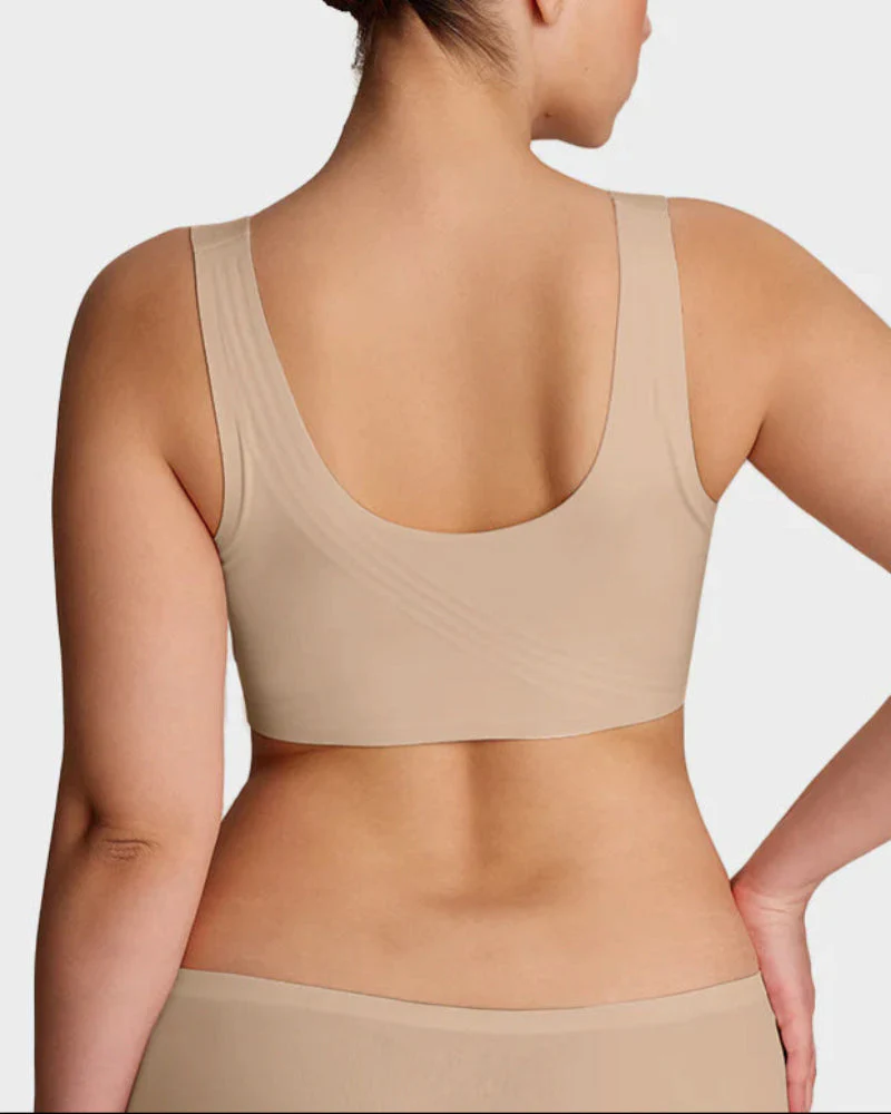 Lifting Wire-Free Antibacterial Jelly Bra - Image 23