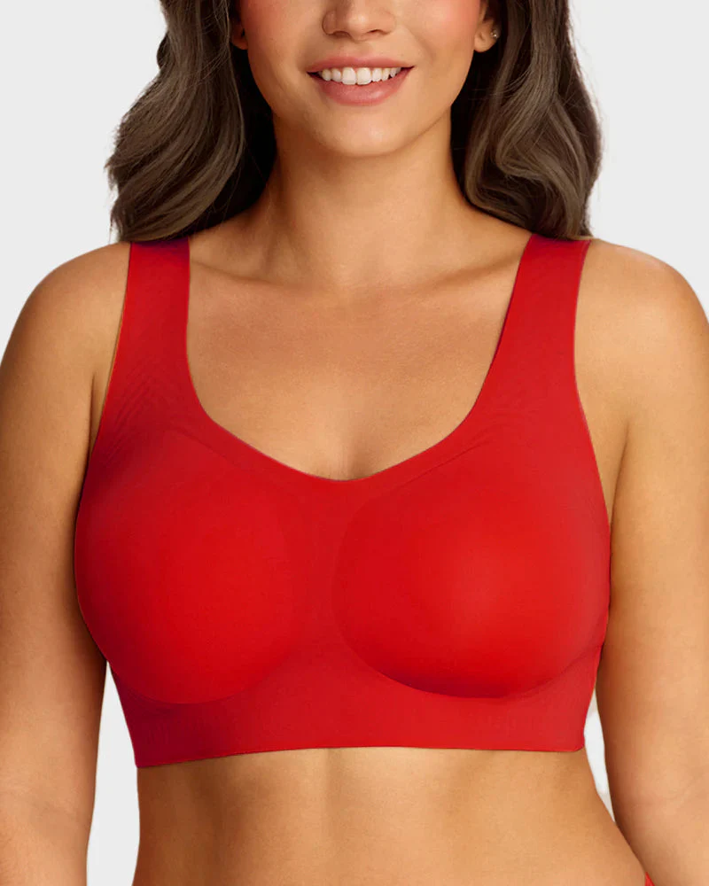 Lifting Wire-Free Antibacterial Jelly Bra - Image 24
