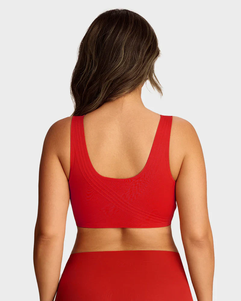 Lifting Wire-Free Antibacterial Jelly Bra - Image 25