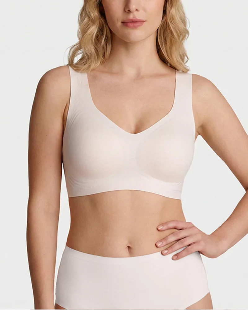 Lifting Wire-Free Antibacterial Jelly Bra - Image 26