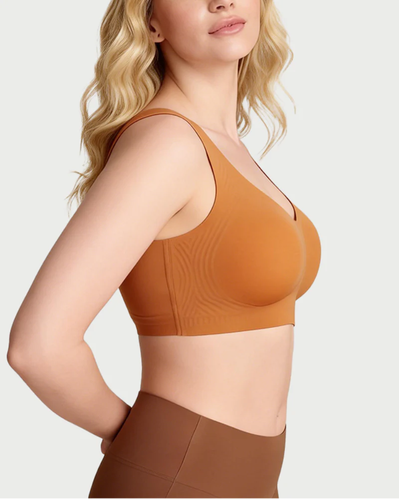 Lifting Wire-Free Antibacterial Jelly Bra - Image 29