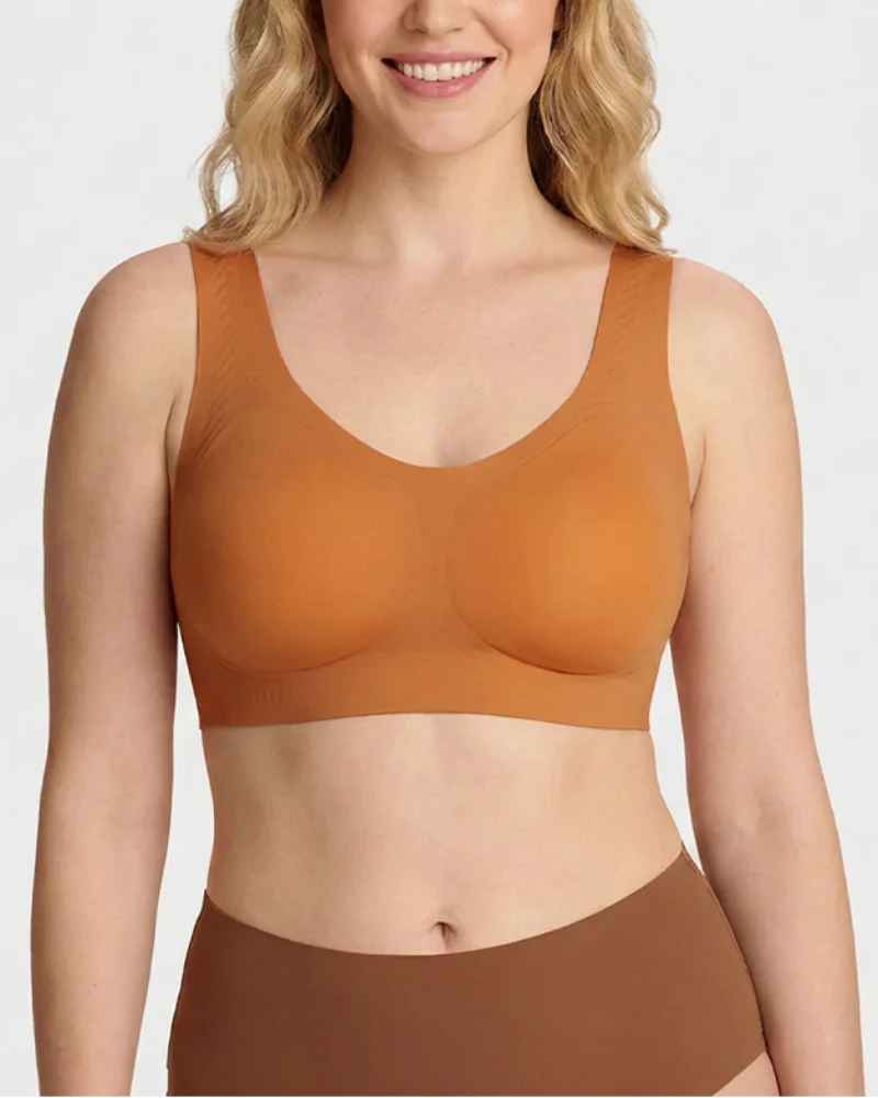 Lifting Wire-Free Antibacterial Jelly Bra - Image 30