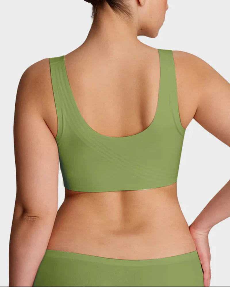 Lifting Wire-Free Antibacterial Jelly Bra - Image 35