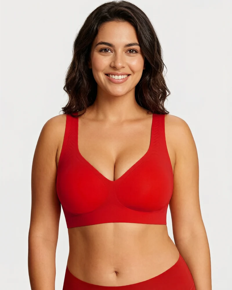 Lifting Wire-Free Antibacterial Jelly Bra - Image 6