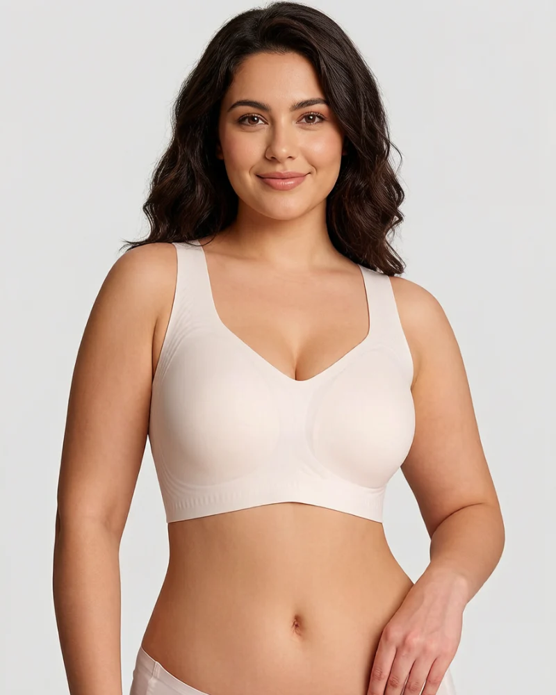 Lifting Wire-Free Antibacterial Jelly Bra - Image 8