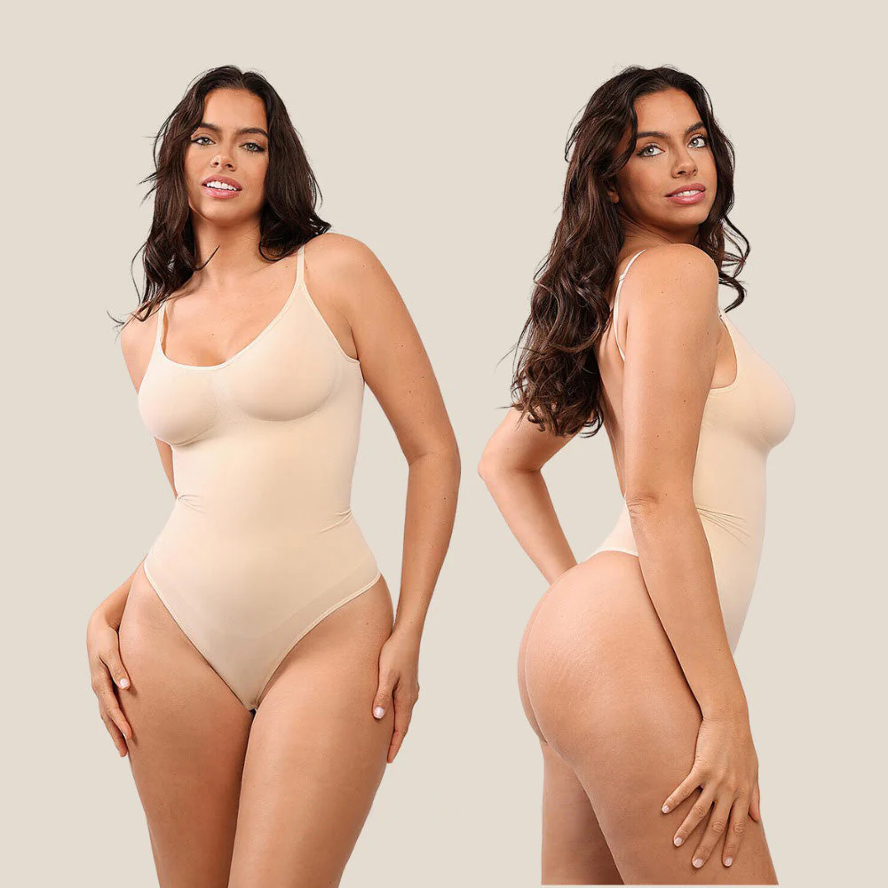 Low Back Seamless Tummy Control Bodysuit Shapewear - Image 4