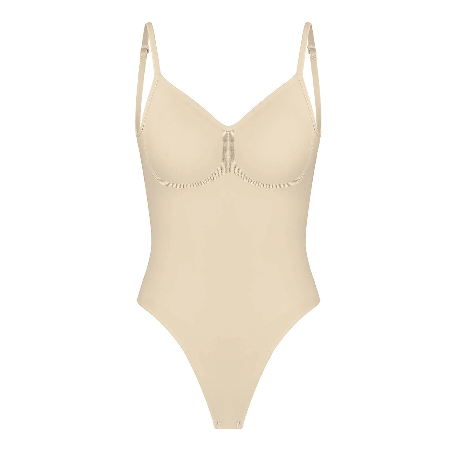 Low Back Seamless Tummy Control Bodysuit Shapewear - Image 7