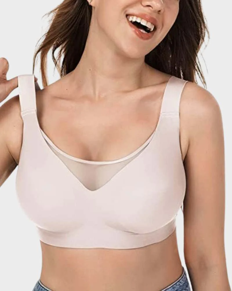 Mesh Front Contouring Bra - Image 3