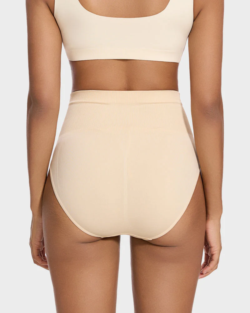 Mid-Waist Tummy Control Brief Panty (2 Pack) - Image 10