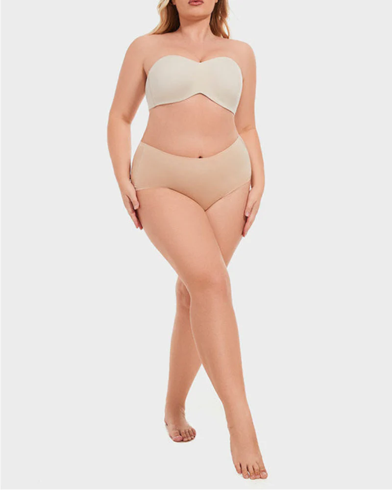 Full Support Non-Slip Convertible Bandeau Bra - Image 10
