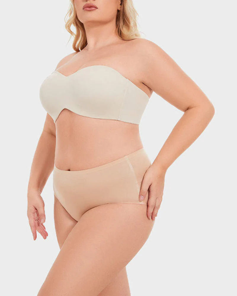 Full Support Non-Slip Convertible Bandeau Bra - Image 11