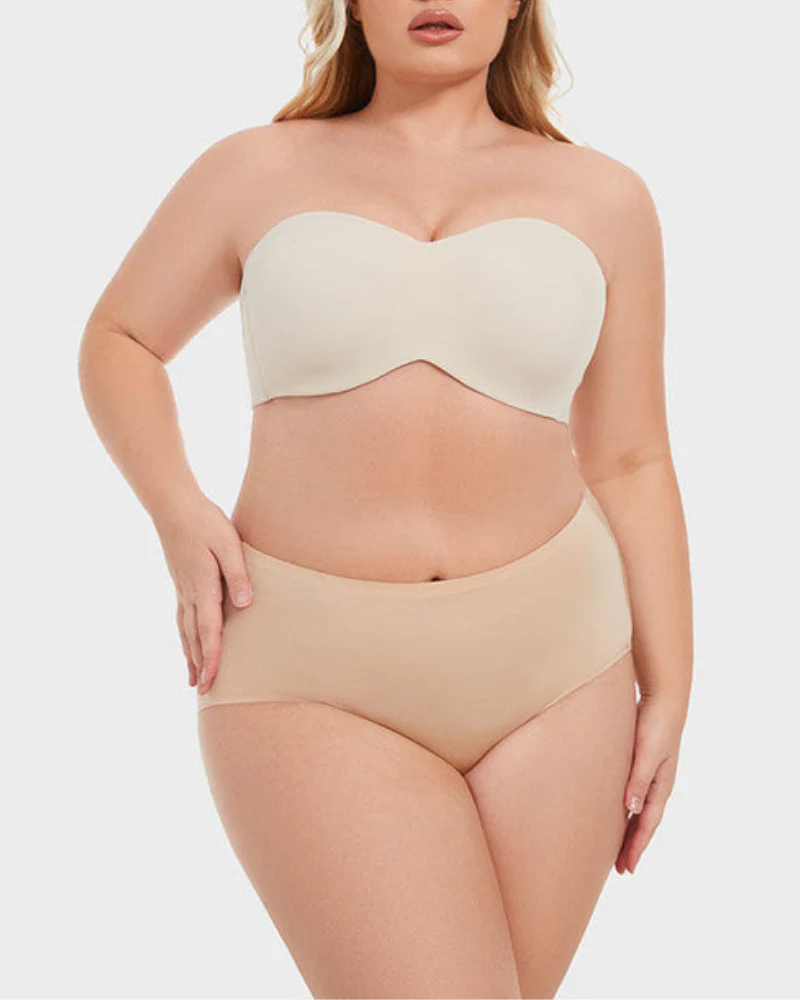 Full Support Non-Slip Convertible Bandeau Bra - Image 12