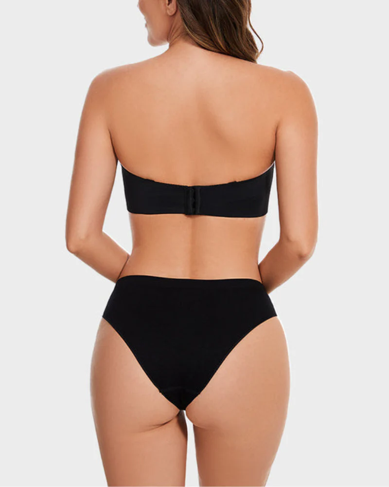 Full Support Non-Slip Convertible Bandeau Bra - Image 5
