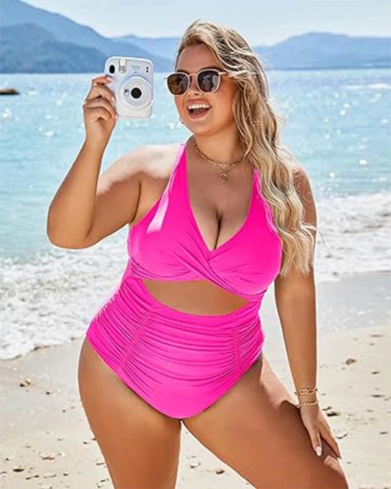 One-Piece Push-Up Tummy Control Swimsuit - Image 10