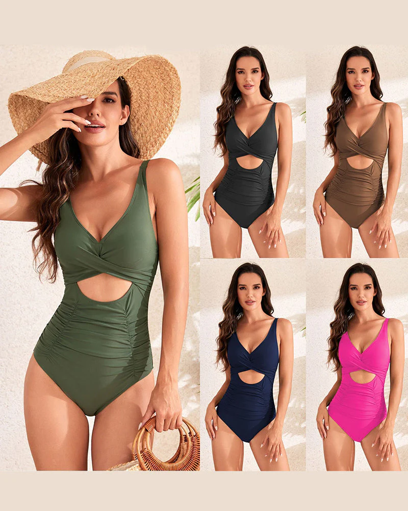 One-Piece Push-Up Tummy Control Swimsuit - Image 19