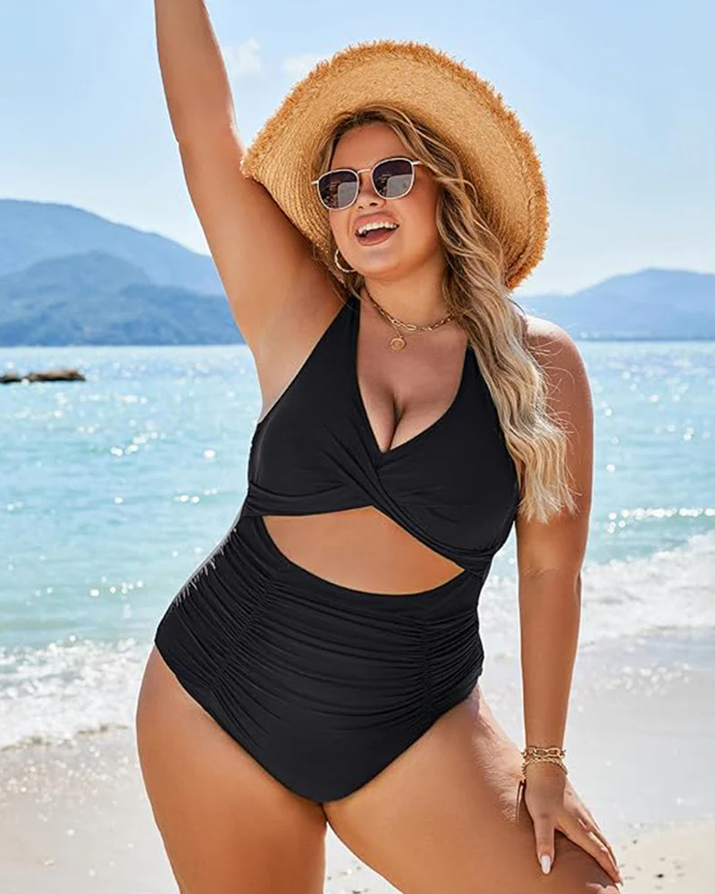 One-Piece Push-Up Tummy Control Swimsuit - Image 4