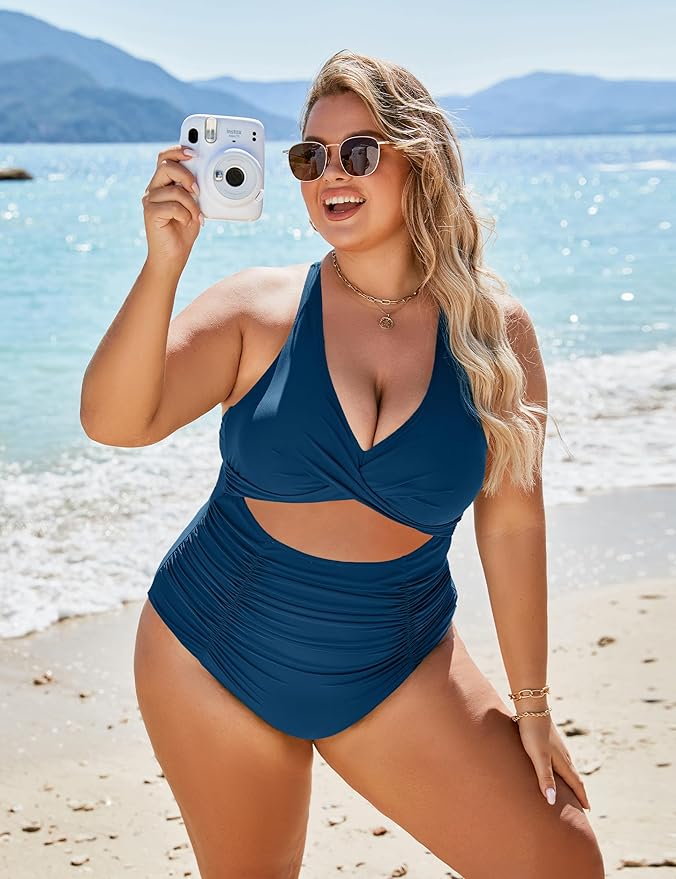 One-Piece Push-Up Tummy Control Swimsuit - Image 7