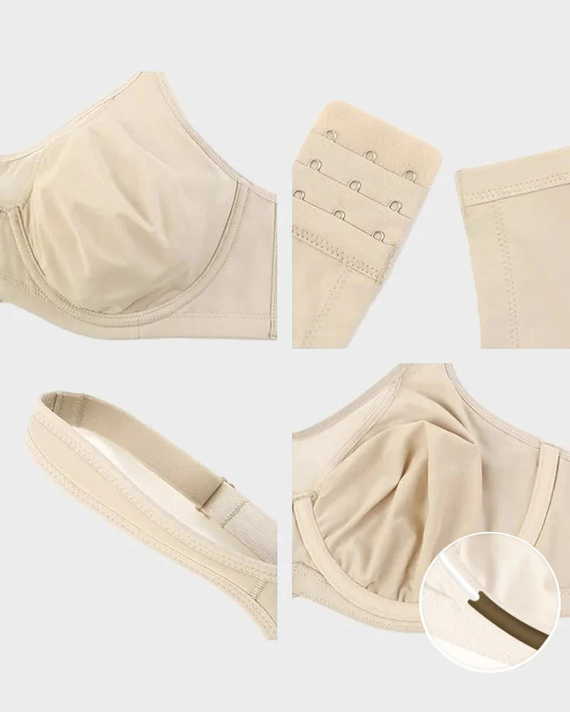 Plus Size Cooling Full Coverage Minimizer Bra - Image 17
